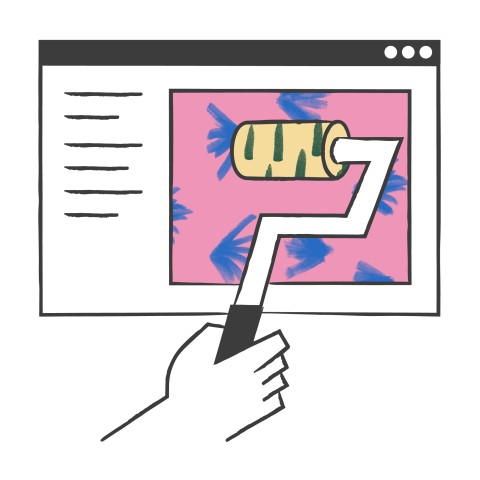 How is a custom website made?